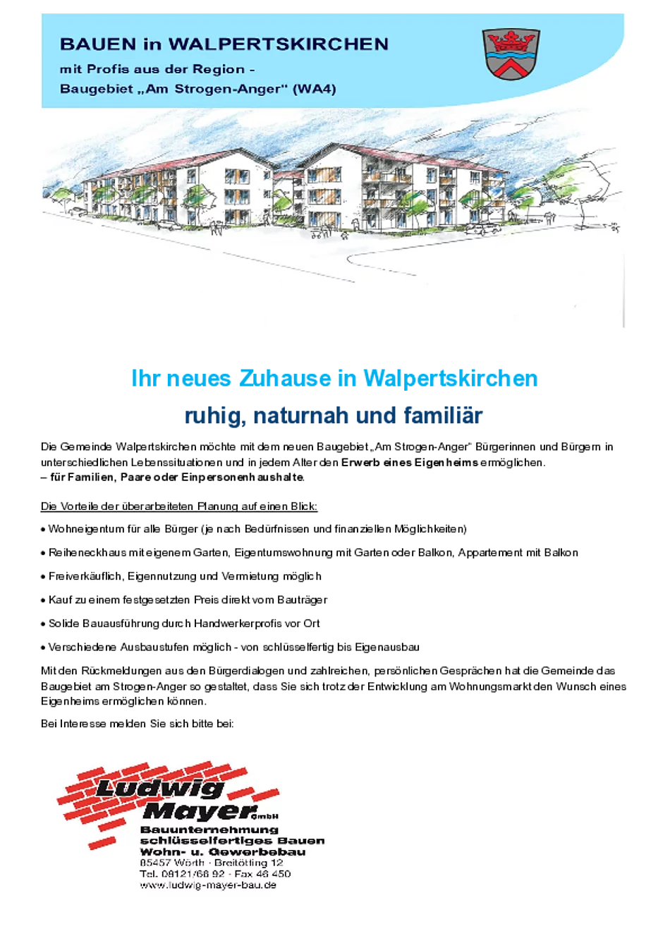 Flyer Am Strogen-Anger WA IV